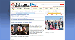 Desktop Screenshot of jehlumpost.com